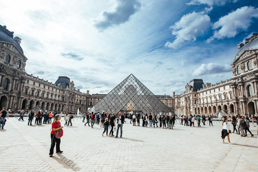 The Louvre.